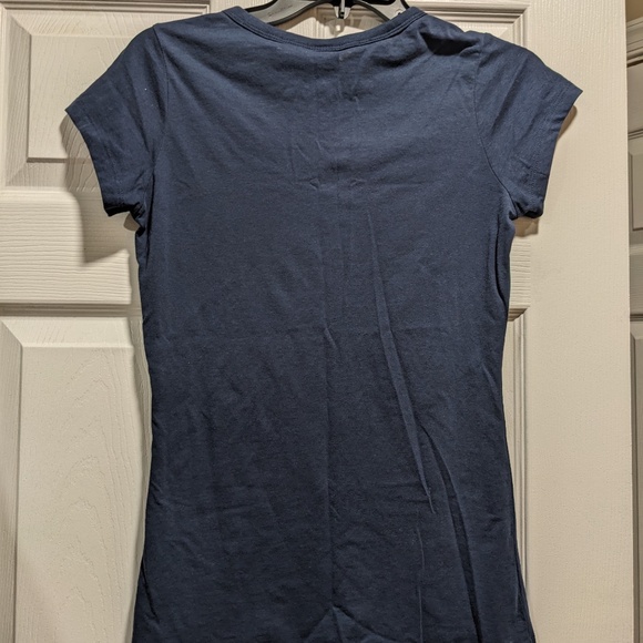 G-Star Raw Navy Blue Cotton Tee women's size small - Picture 3 of 5